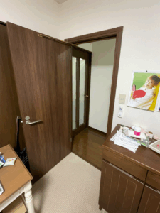 室内防音ドアリフォーム　施工後