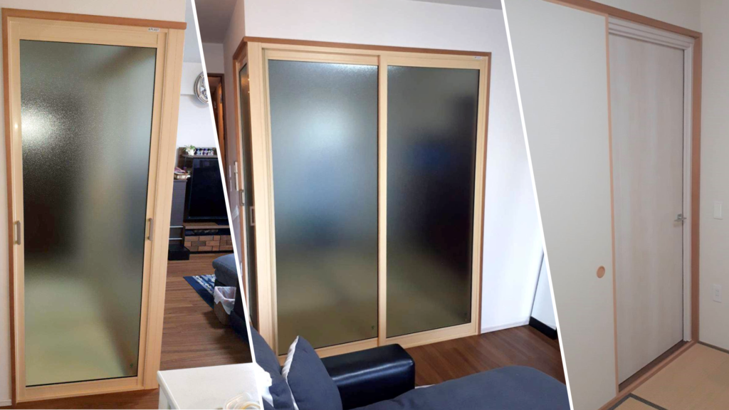 室内防音引戸＆ドアリフォームでテレワーク＆寝室とリビング間の防音【お客様導入事例】