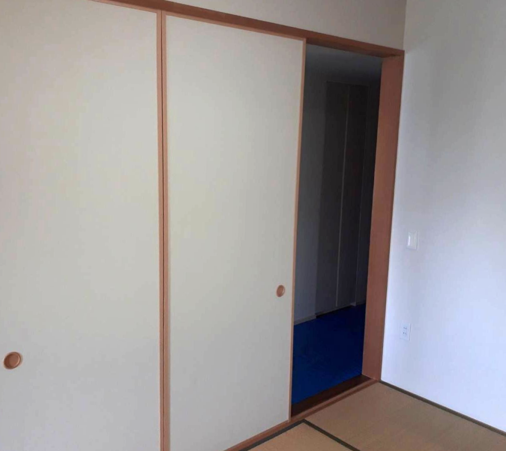 施工前の既存引戸