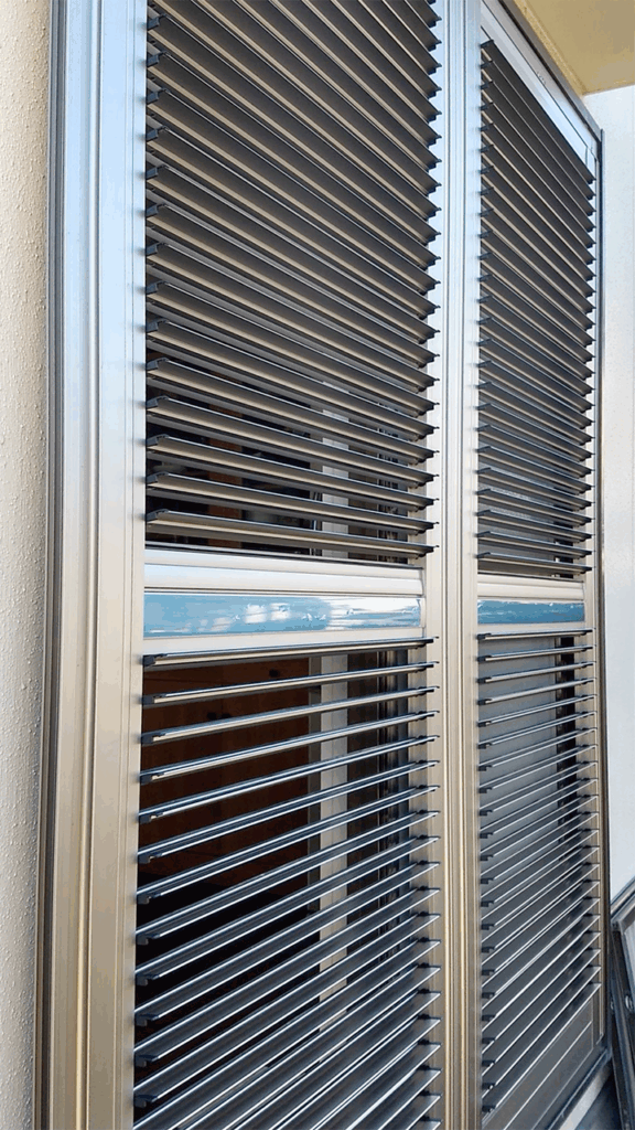 不二サッシエコアマド（エコ雨戸） DIY設置後