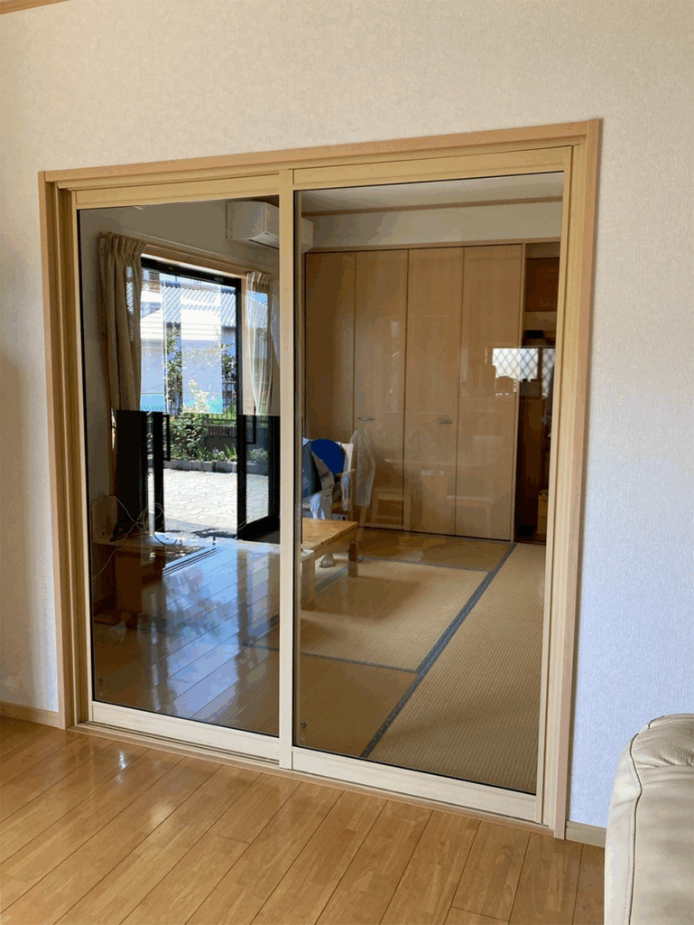 室内防音引戸リフォーム　施工後