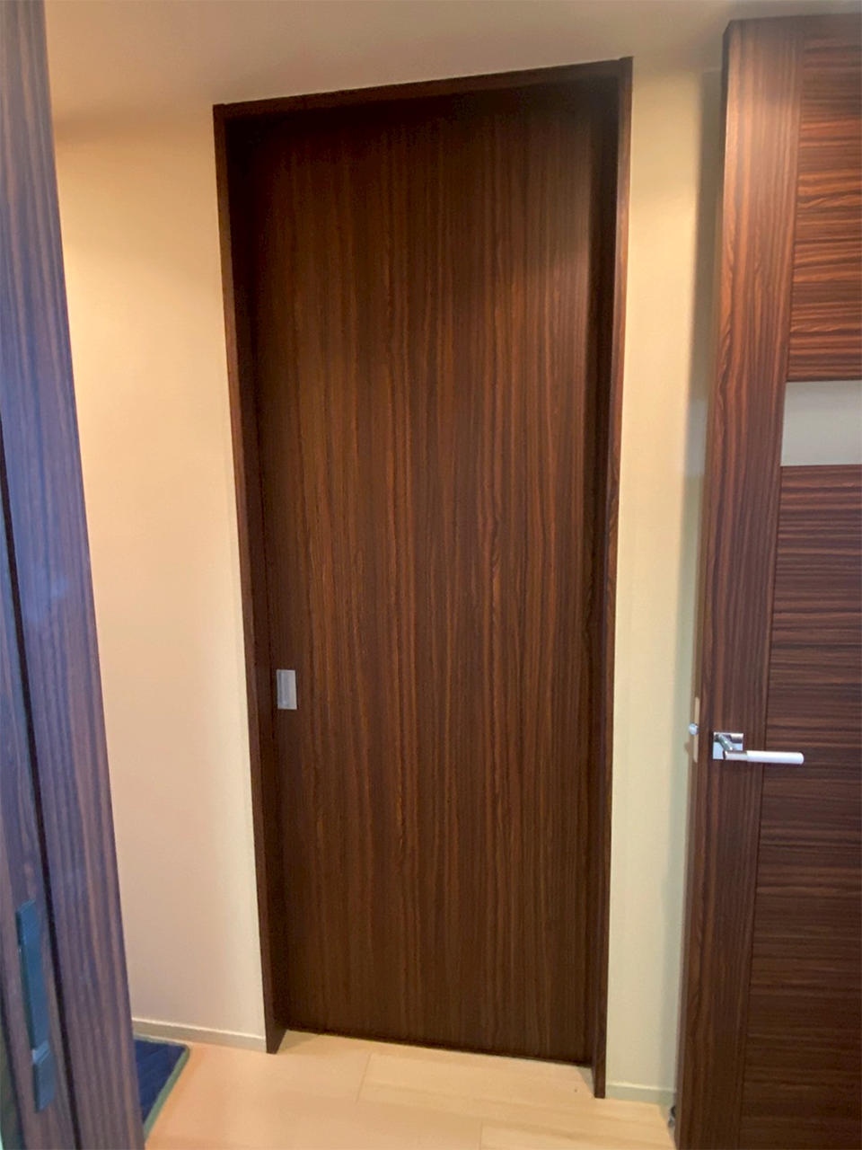 施工前の既存引戸