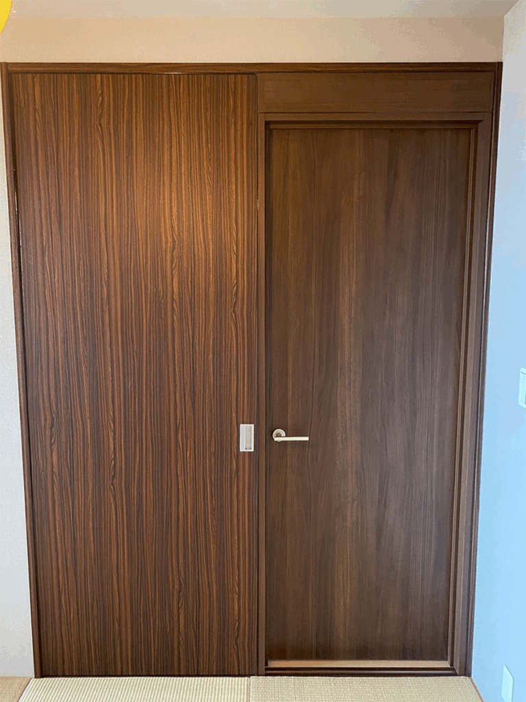 室内防音ドアリフォーム　施工後