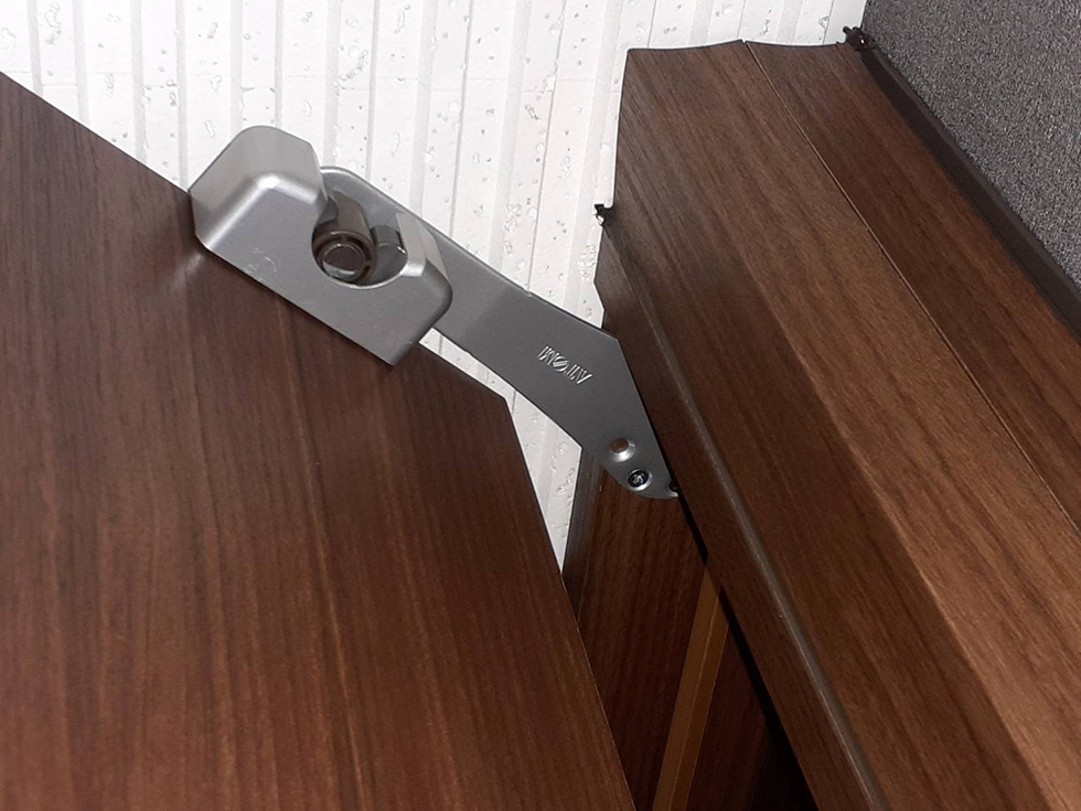 室内防音ドアリフォーム（ドアストッパー）　施工後