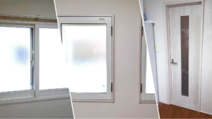 防音内窓プラスト＆室内防音ドアリフォーム