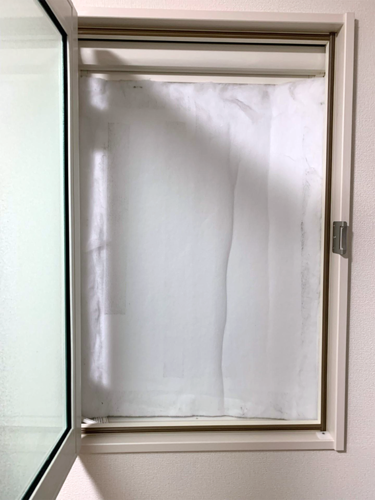 内窓プラスト（防音合わせガラス12.8mm仕様）　施工後