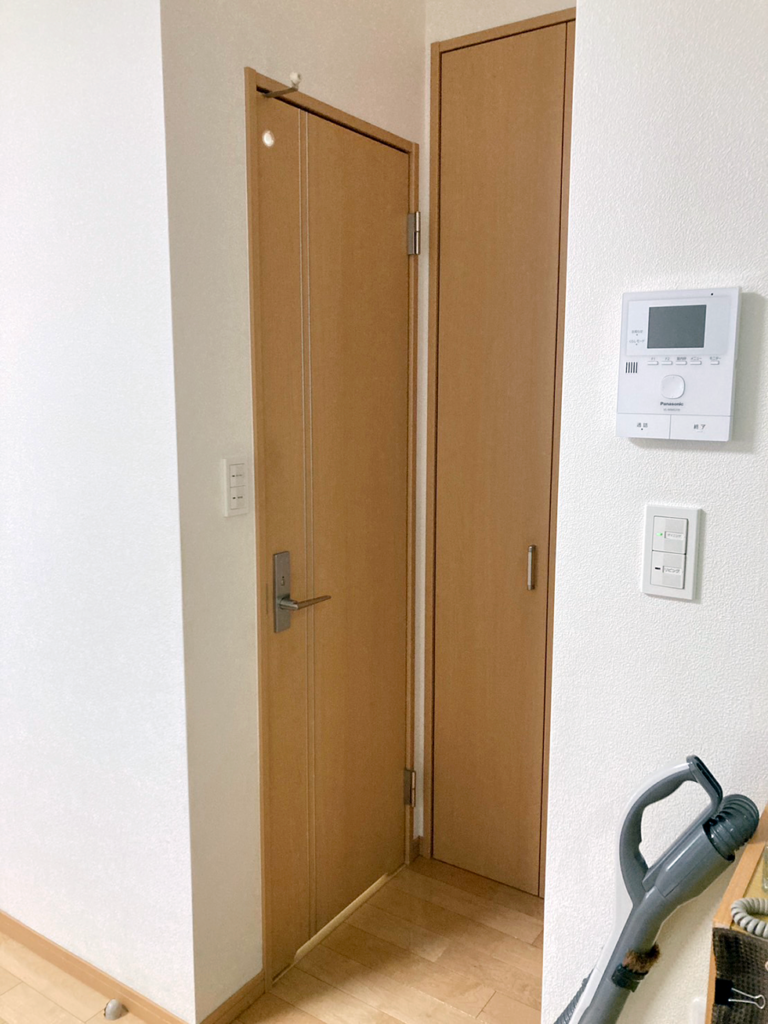施工前の既存ドア