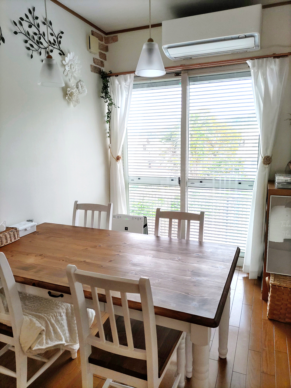 エコ引き違い雨戸施工後（内側）