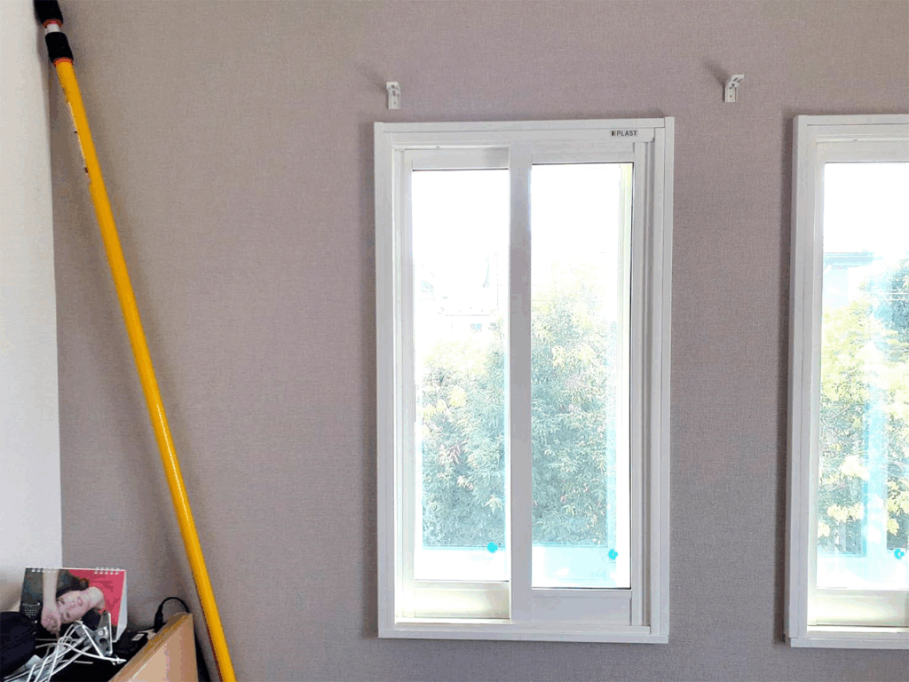内窓プラスト(防音合わせガラス12.8mm仕様) 施工後
