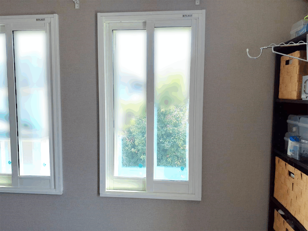 内窓プラスト(防音合わせガラス12.8mm仕様) 施工後