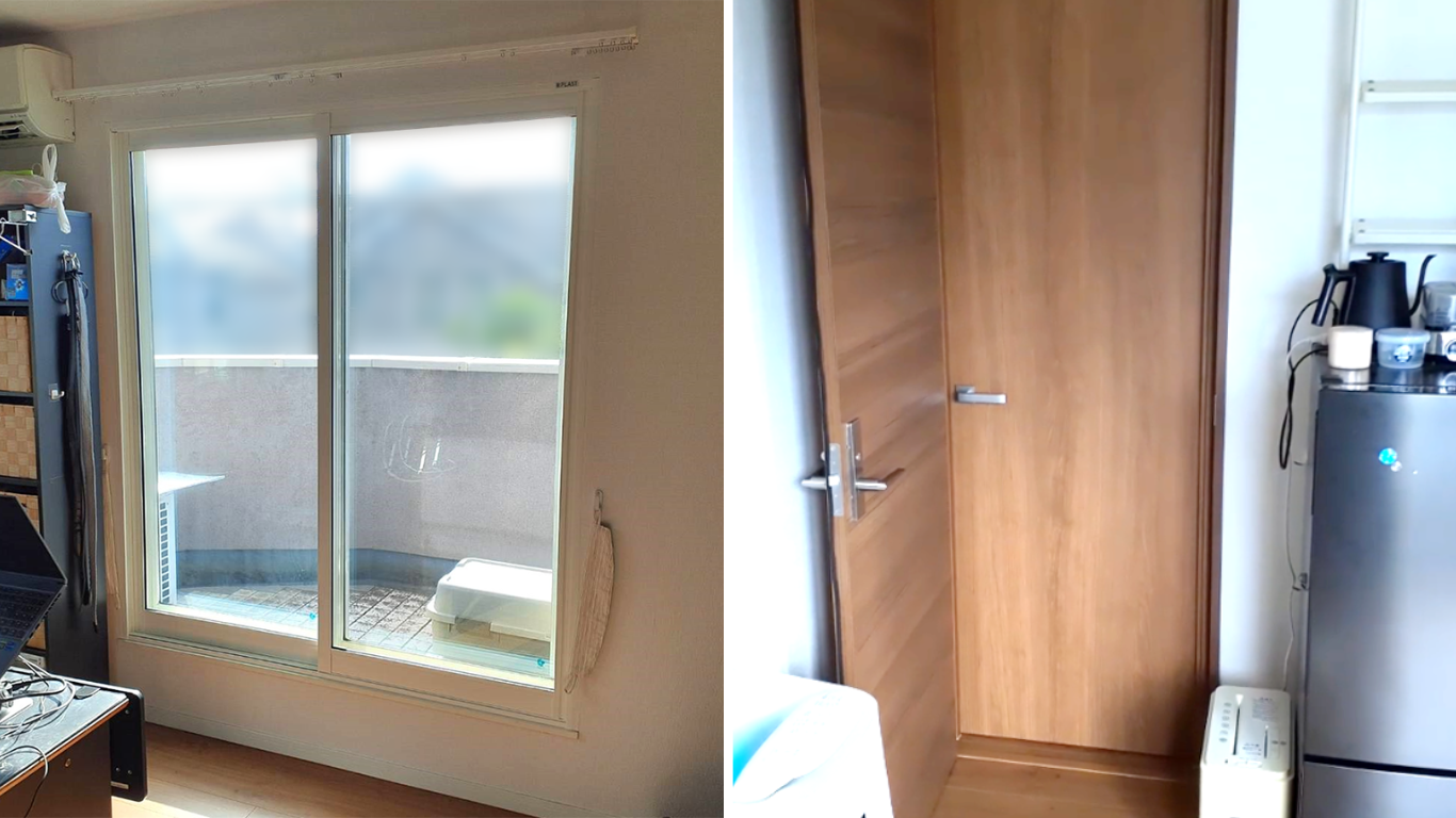 防音内窓プラストリフォーム&室内防音ドアリフォーム