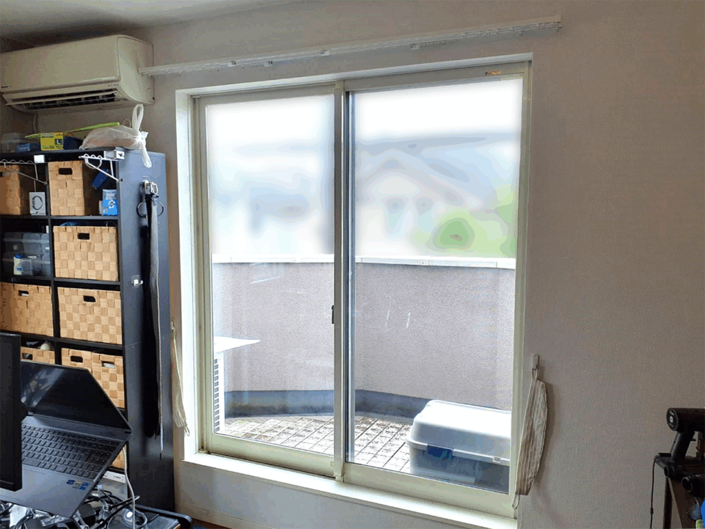 施工前の既存窓