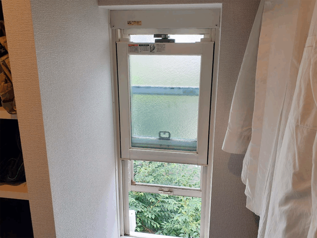 施工前の既存窓