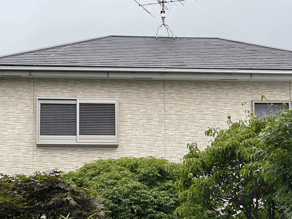 エコ引き違い雨戸DIY設置後（外側）