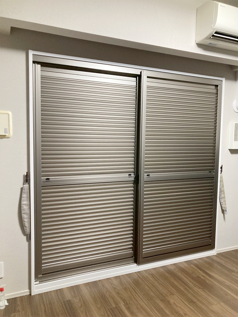 セフティルーバ施工後（ルーバークローズ）