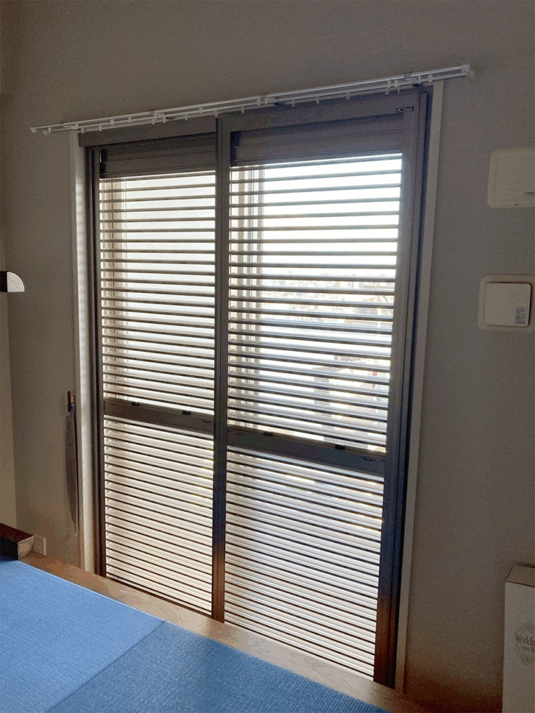 セフティルーバ施工後（ルーバーオープン）