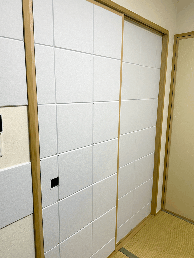 室室内防音引戸（内窓プラスト）　施工後（既存引戸側）