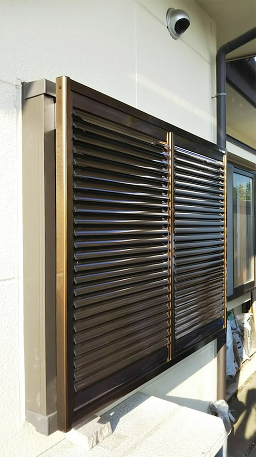 エコ面格子DIY施工後