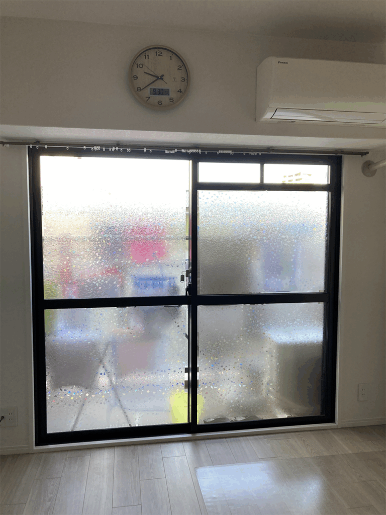 施工前の既存窓