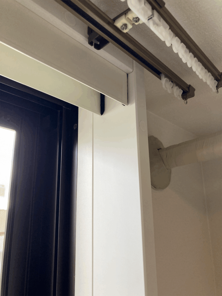 80mmのふかし枠 設置後