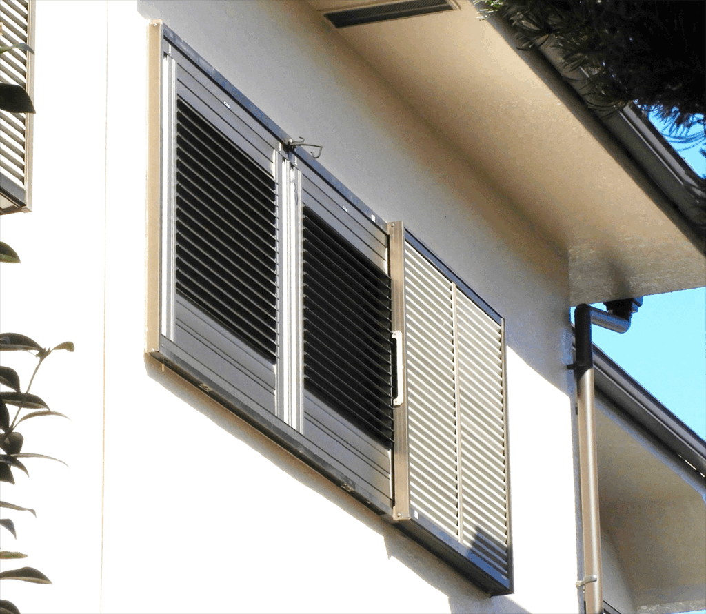 不二サッシエコアマド（エコ雨戸） DIY設置後