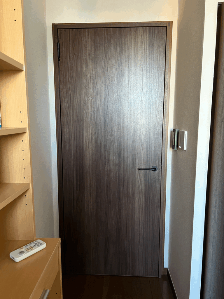 室内防音ドアリフォーム　施工後