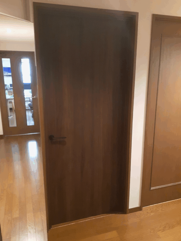 室内防音ドアリフォーム施工後