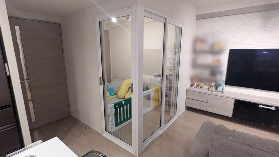 室内防音引戸リフォーム 施工後