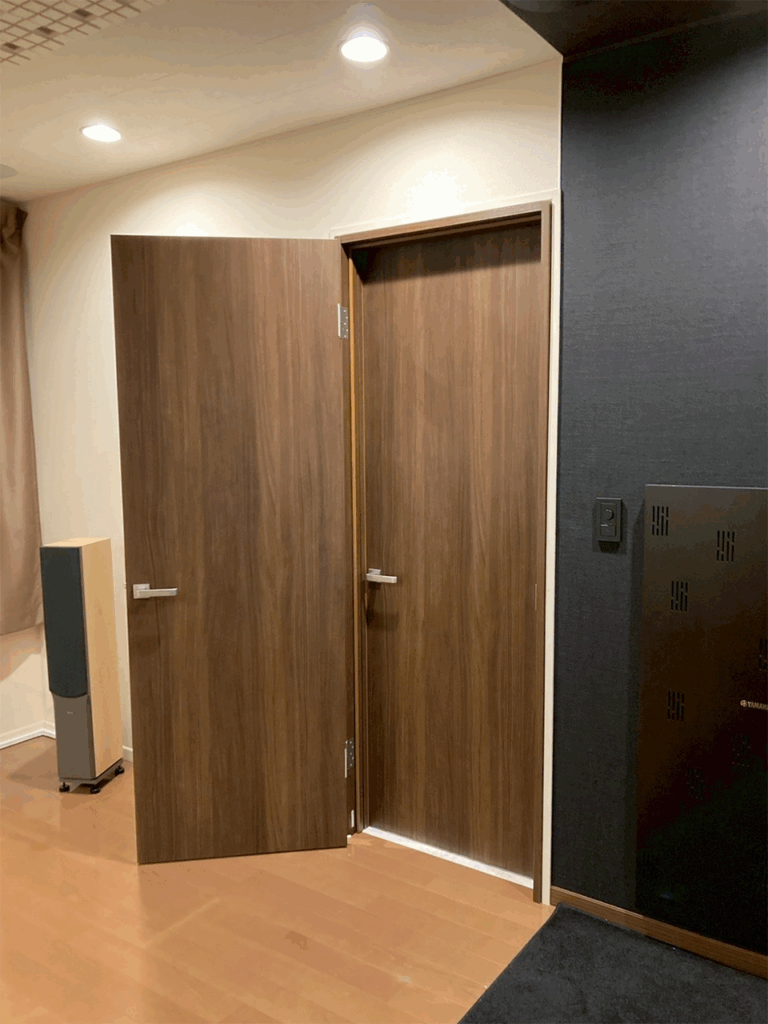 室内防音ドアリフォーム 施工後