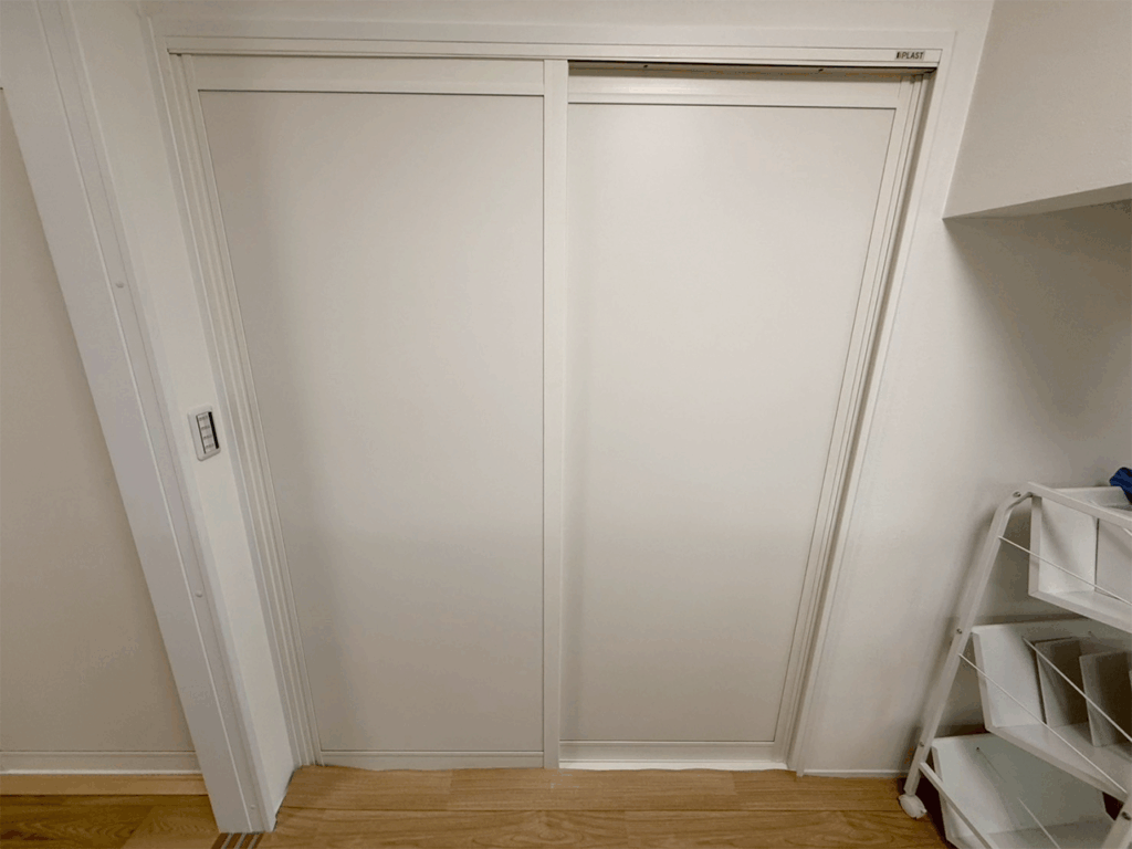 室内防音引戸リフォーム　施工後