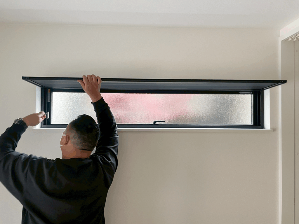 施工前の既存窓