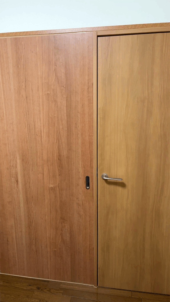 室内防音ドアリフォーム　施工後