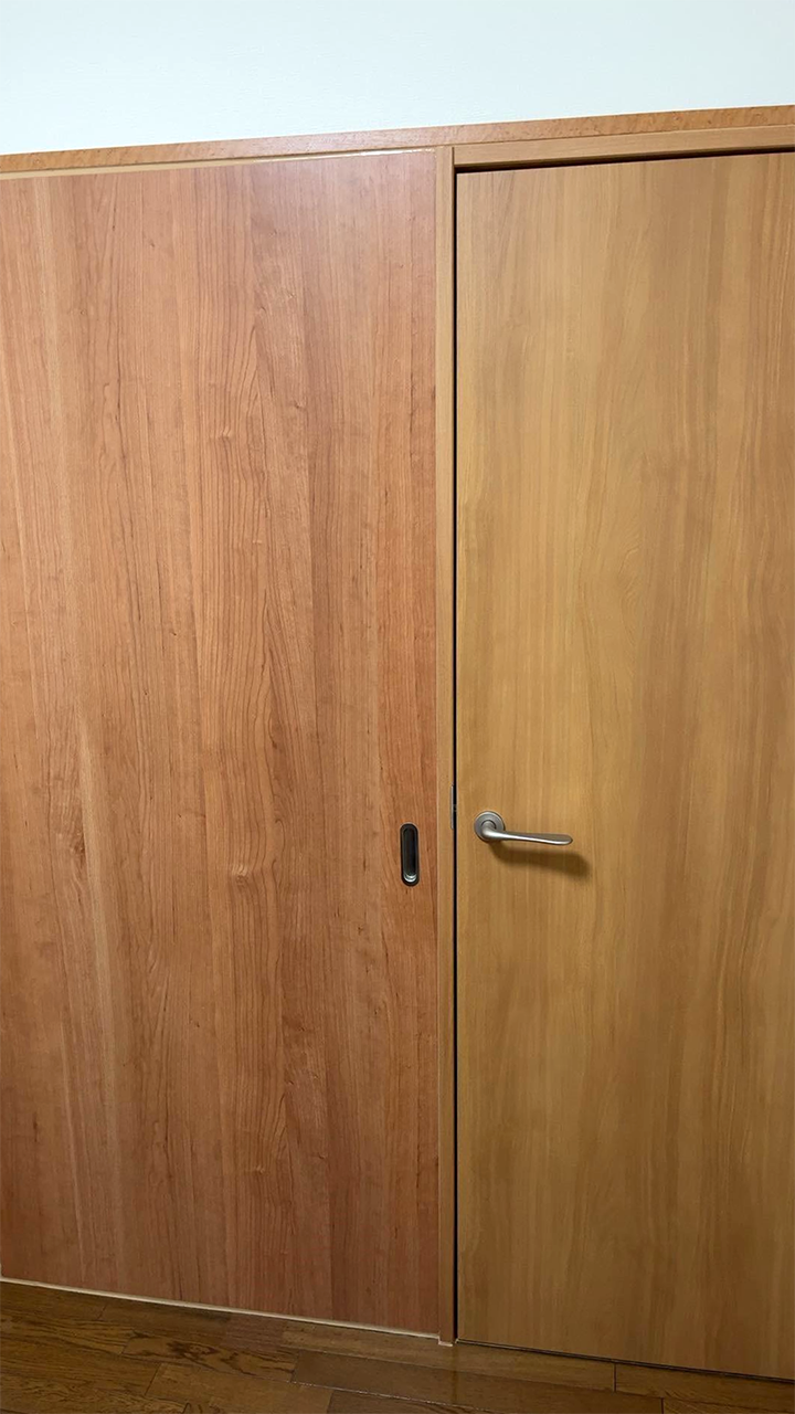 室内防音ドアリフォーム　施工後