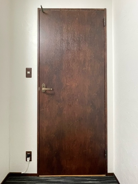 施工前の既存ドア