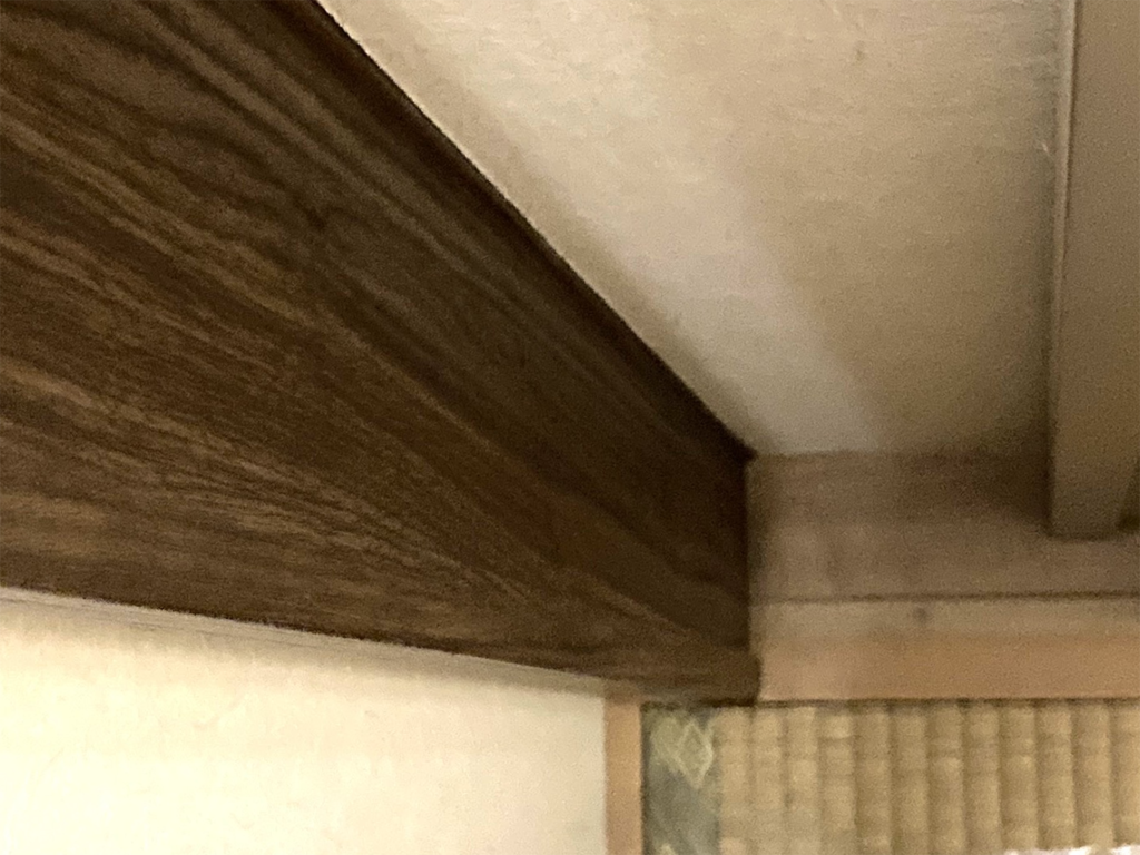 施工前の既存引戸枠