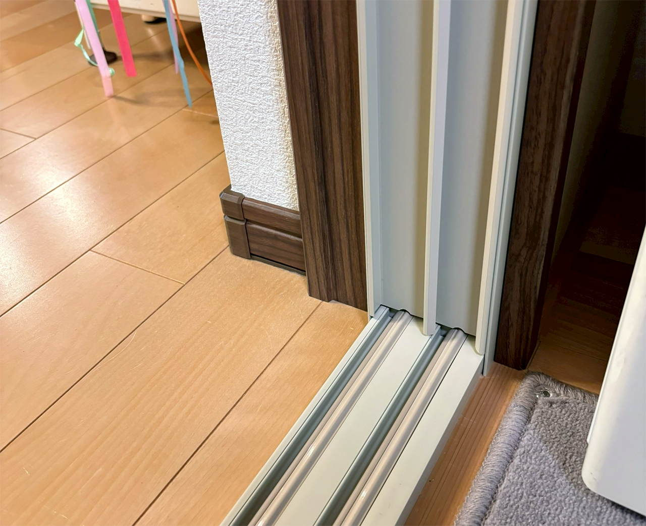 室内防音引戸リフォーム（引戸枠）　施工後