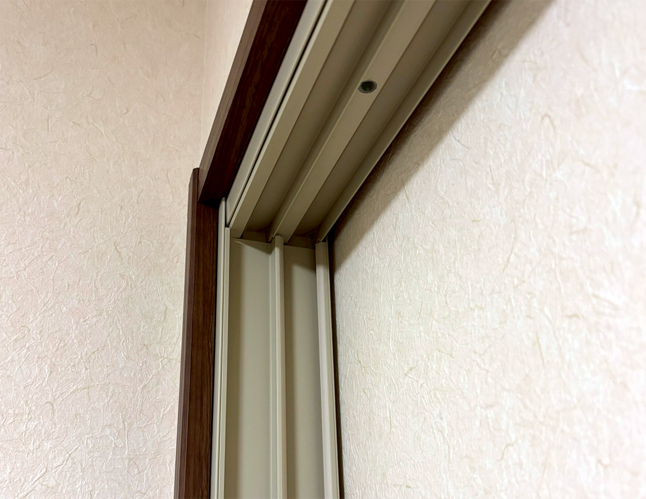 室内防音引戸リフォーム（引戸枠）　施工後