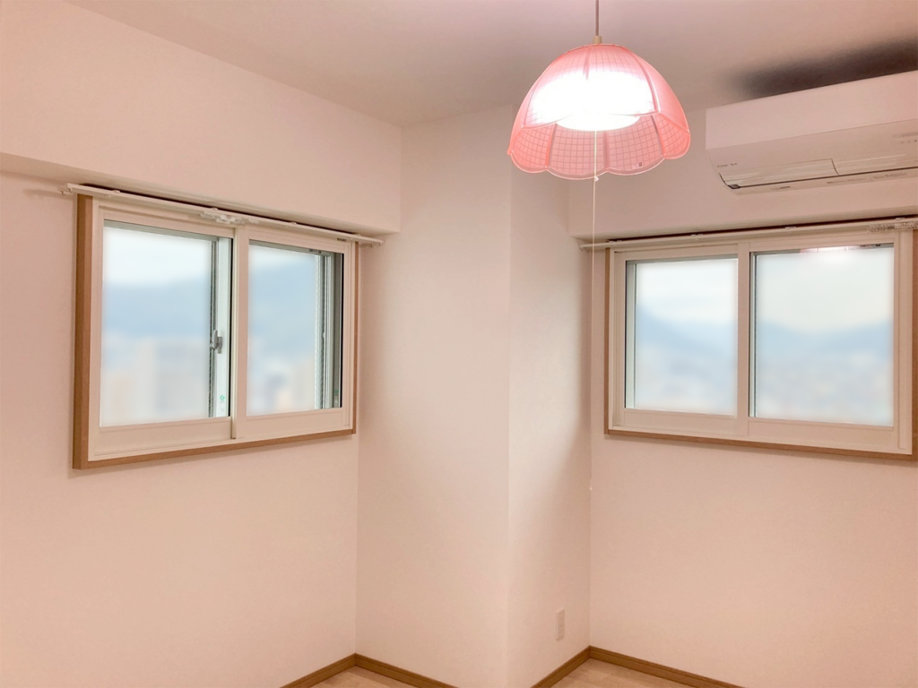 内窓プラスト（防音合わせガラス12.8mm仕様）　施工後