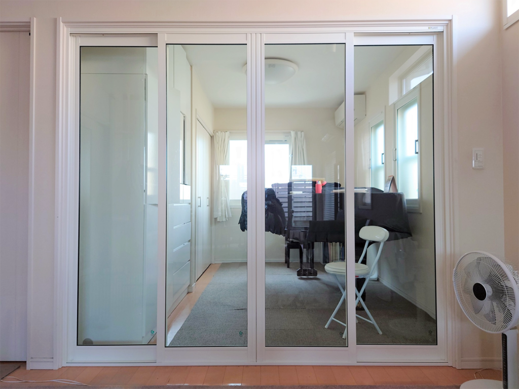 室内防音引戸（内窓プラスト）リフォーム　施工後