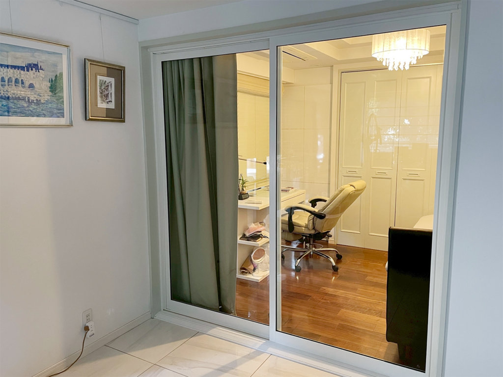 室内防音引戸（内窓プラスト）リフォーム　施工後