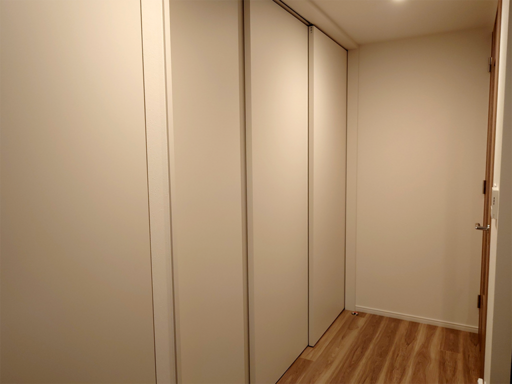 施工前の既存引戸